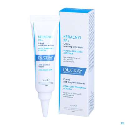 Sie sehen eine Packung Ducray Keracnyl Pp+ Creme Gegen Hautunreinheiten 30ml, Produktbild: 04 Ducray Keracnyl Pp+ Creme Gegen Hautunreinheiten 30ml, A-Nr.: 5564397 - 04