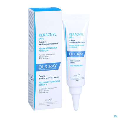 Sie sehen eine Packung Ducray Keracnyl Pp+ Creme Gegen Hautunreinheiten 30ml, Produktbild: 05 Ducray Keracnyl Pp+ Creme Gegen Hautunreinheiten 30ml, A-Nr.: 5564397 - 05