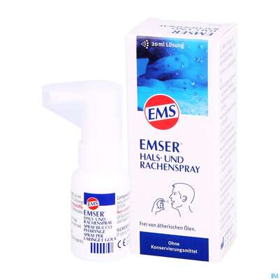 Sie sehen eine Packung Emser Hals +rachenspray 20ml, Produktbild: 04 Emser Hals +rachenspray 20ml, A-Nr.: 3487942 - 04