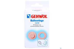 Gehwol Ballenringe Rund Nr 64153 6st, A-Nr.: 1022788 - 01