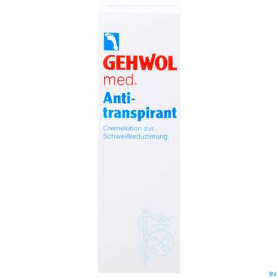 Gehwol Med.anti Transpirant Cremelotion Nr 64144 125ml, A-Nr.: 3274910 - 01
