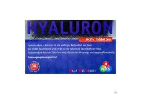 Hws Hyaluron Activ Tabletten 30 Stk., A-Nr.: 4000451 - 01