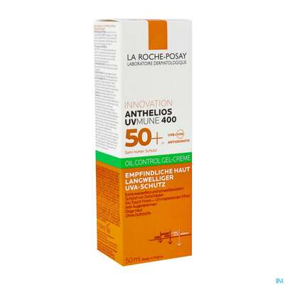 Sonnenprodukte La Roche Posay Anthelios/oil Control Gel-creme Uv400 Lsf50+ 50ml, A-Nr.: 5709938 - 02