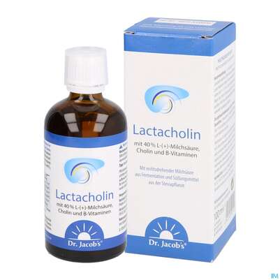 Sie sehen eine Packung Lactacholin Tropfen Dr. Jacobs 100ml, Produktbild: 04 Lactacholin Tropfen Dr. Jacobs 100ml, A-Nr.: 4002450 - 04