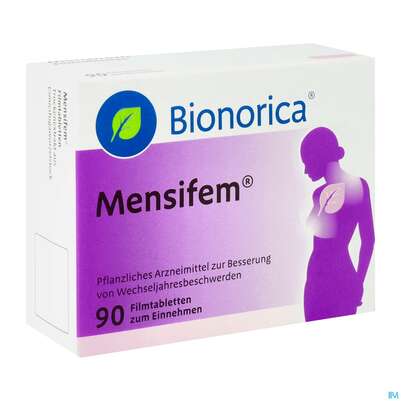Sie sehen eine Packung Mensifem Filmtabl 90st, Produktbild: 02 Mensifem Filmtabl 90st, A-Nr.: 4993653 - 02