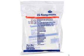Mullkompressen-es Hartmann/steril 8fach 17faedig 10x 10cm 5x2 10st, A-Nr.: 1152864 - 01