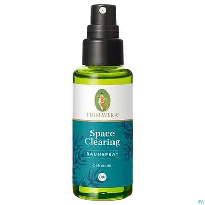 Sie sehen eine Packung Primavera Raumspray Space Clearing Bio 50ml, Produktbild: 02 Primavera Raumspray Space Clearing Bio 50ml, A-Nr.: 5344721 - 02