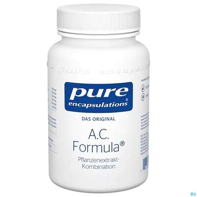 Sie sehen eine Packung Pure Encapsulations A.c. Formula 60 Kapseln, Produktbild: 02 Pure Encapsulations A.c. Formula 60 Kapseln, A-Nr.: 2111695 - 02