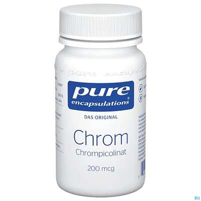 Sie sehen eine Packung Pure Encapsulations Chrom 60 Kapseln, Produktbild: 02 Pure Encapsulations Chrom 60 Kapseln, A-Nr.: 2291177 - 02