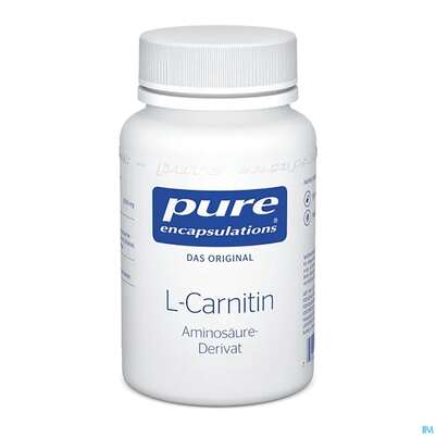 Sie sehen eine Packung Pure Encapsulations l-carnitin 60 Kapseln, Produktbild: 02 Pure Encapsulations l-carnitin 60 Kapseln, A-Nr.: 2291214 - 02
