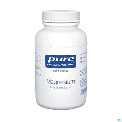 Sie sehen eine Packung Pure Encapsulations Magnesium Magnesiumglycinat 90 Kapseln, Produktbild: 02 Pure Encapsulations Magnesium Magnesiumglycinat 90 Kapseln, A-Nr.: 2382796 - 02