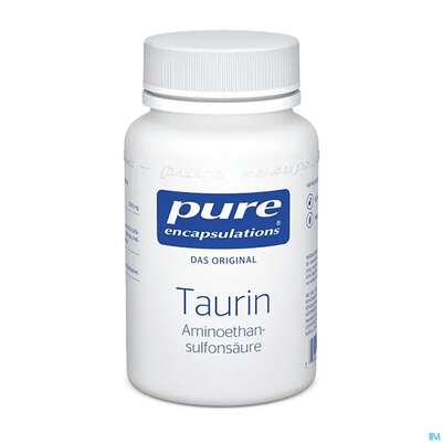Sie sehen eine Packung Pure Encapsulations Taurin 60 Kapseln, Produktbild: 02 Pure Encapsulations Taurin 60 Kapseln, A-Nr.: 2291680 - 02