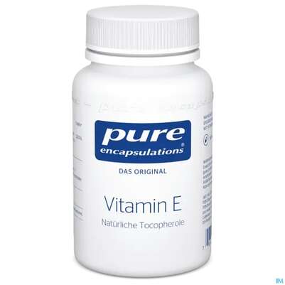 Sie sehen eine Packung Pure Encapsulations Vitamin E 90 Kapseln, Produktbild: 02 Pure Encapsulations Vitamin E 90 Kapseln, A-Nr.: 2324089 - 02