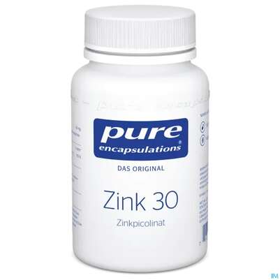Sie sehen eine Packung Pure Encapsulations Zink 30 (zinkpicolinat) 180 Kapseln, Produktbild: 02 Pure Encapsulations Zink 30 (zinkpicolinat) 180 Kapseln, A-Nr.: 2111761 - 02