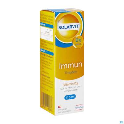 D3 Tropfen Solarvit 1000ie Immun 11,5ml, A-Nr.: 4600033 - 02