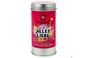 Sonnentor Bio Gewuerzbluetenmischung Alles Liebe Streudose 07738 30g, A-Nr.: 3309896 - 01