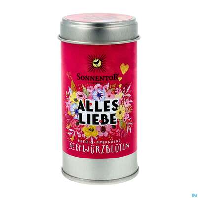 Sonnentor Bio Gewuerzbluetenmischung Alles Liebe Streudose 07738 30g, A-Nr.: 3309896 - 04