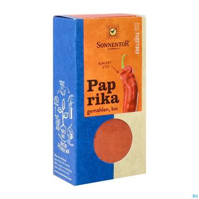 Sie sehen eine Packung Sonnentor Bio Paprika Suess 00894 50g, Produktbild: 04 Sonnentor Bio Paprika Suess 00894 50g, A-Nr.: 5228009 - 04