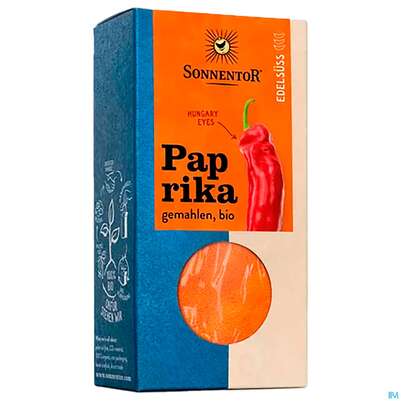 Sie sehen eine Packung Sonnentor Bio Paprika Suess 00894 50g, Produktbild: 05 Sonnentor Bio Paprika Suess 00894 50g, A-Nr.: 5228009 - 05