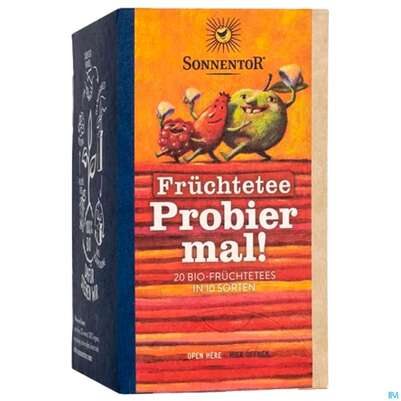 Sonnentor Fruechtetee/bio Probier Mal 02661 20st, A-Nr.: 4388490 - 06