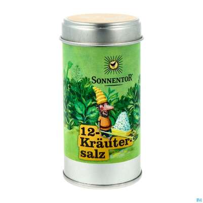 Sie sehen eine Packung Sonnentor Gewuerz/bio 12-kraeuter Salz Streudose 07311 75g, Produktbild: 04 Sonnentor Gewuerz/bio 12-kraeuter Salz Streudose 07311 75g, A-Nr.: 4344742 - 04