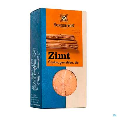Sonnentor Gewuerz/bio Zimt Ceylon Gemahlen 00734 40g, A-Nr.: 3391001 - 04