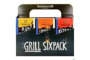 Sonnentor Gewuerzmischung/bio Grillgewuerz Sixpack (grillen) Neu 01821 1pk, A-Nr.: 4793658 - 01