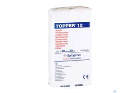 Kompressen Topper/12 Unsteril Nr 53620 10x20cm 200st, A-Nr.: 1482142 - 01