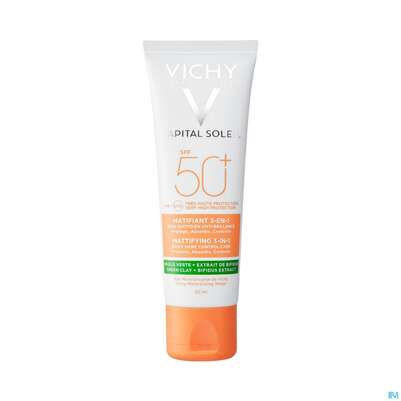 Sonnenprodukte Vichy/capital Soleil Mattierende Sonnenpflege 3in1 Lsf50+ 50ml, A-Nr.: 5232258 - 04