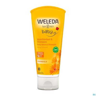 Weleda Calendula Waschlotion +shampoon 200ml, A-Nr.: 3190395 - 06