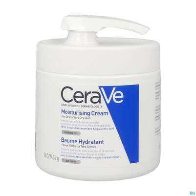 Cerave Feuchtigkeits-creme Pumpe 454g, A-Nr.: 5477422 - 02