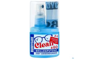 Buddycare Clean And Go Brillenputzset +antifog +reinigungstuch 1st, A-Nr.: 5685712 - 01