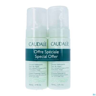 Caudalie Vinoclean Reinigungsschaum Duo 2st, A-Nr.: 5726865 - 02