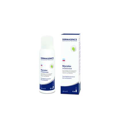 Dermasence Mycolex Pflegeschaum, A-Nr.: 5182388 - 01