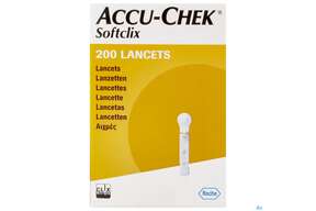 Diagnostika U.zubehoer Accu-chek -roche Diabetes Softclix Lanzetten 200st, A-Nr.: 1877053 - 01