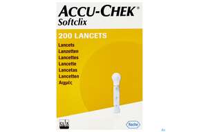 Diagnostika U.zubehoer Accu-chek -sandipharma Softclix Lanzetten 200st, A-Nr.: 2662001 - 01