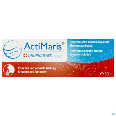 Mundspray Rachenspray Actimaris Oropharynx Hyperton. Meerwasserlösung 50ml, A-Nr.: 5355854 - 01
