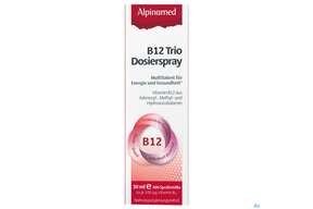 Vitamin B12 Trio Dosierspray Alpinamed 30ml, A-Nr.: 5448863 - 01