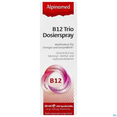 Vitamin B12 Trio Dosierspray Alpinamed 30ml, A-Nr.: 5448863 - 02