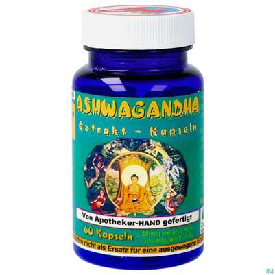 Ashwaganda Extrakt Kapseln Withania Somnifera 60st, A-Nr.: 3996483 - 01