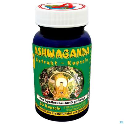 Ashwaganda Extrakt Kapseln Withania Somnifera 60st, A-Nr.: 3996483 - 03