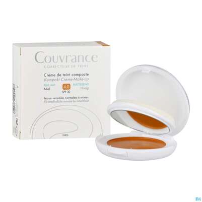 Avène Couvrance Kompakt Creme-make-up Mattierend Honig 10g, A-Nr.: 2594966 - 06