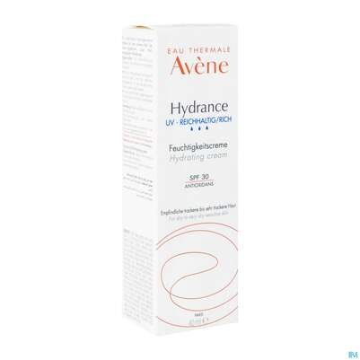 Avene Hydrance Creme Uv Spf30 Reichhaltig 40ml, A-Nr.: 5179044 - 02