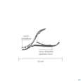 Hautzange Canal Rostfrei/schneide 3mm 10cm 3090- 1st, A-Nr.: 4786575 - 02