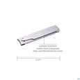 Sie sehen eine Packung Nagel Knipser Canal/rostfrei 6cm Flach 3078 1st, Produktbild: 02 Nagel Knipser Canal/rostfrei 6cm Flach 3078 1st, A-Nr.: 4848046 - 02