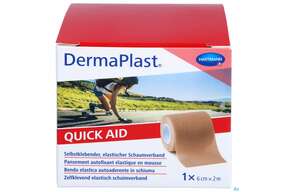 Dermaplast Quickaid 2mx 6cm Hautfarben 1st, A-Nr.: 4938967 - 01