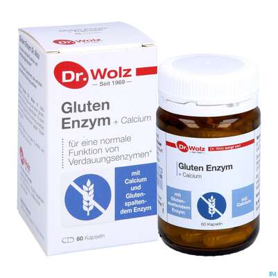 Dr.wolz Gluten Enzym +calcium Kapseln 60522 60st, A-Nr.: 4828285 - 05