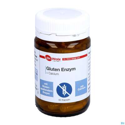 Dr.wolz Gluten Enzym +calcium Kapseln 60522 60st, A-Nr.: 4828285 - 07