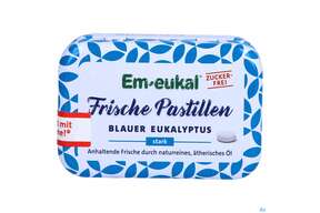 Em-eukal Frische Pastillen Dose Zfr Blauer Eukalyptus 20g, A-Nr.: 4934024 - 01