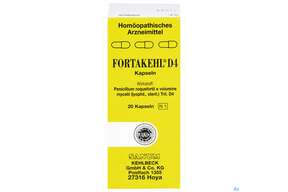 Fortakehl D 4 Kapseln 20st, A-Nr.: 2396002 - 01